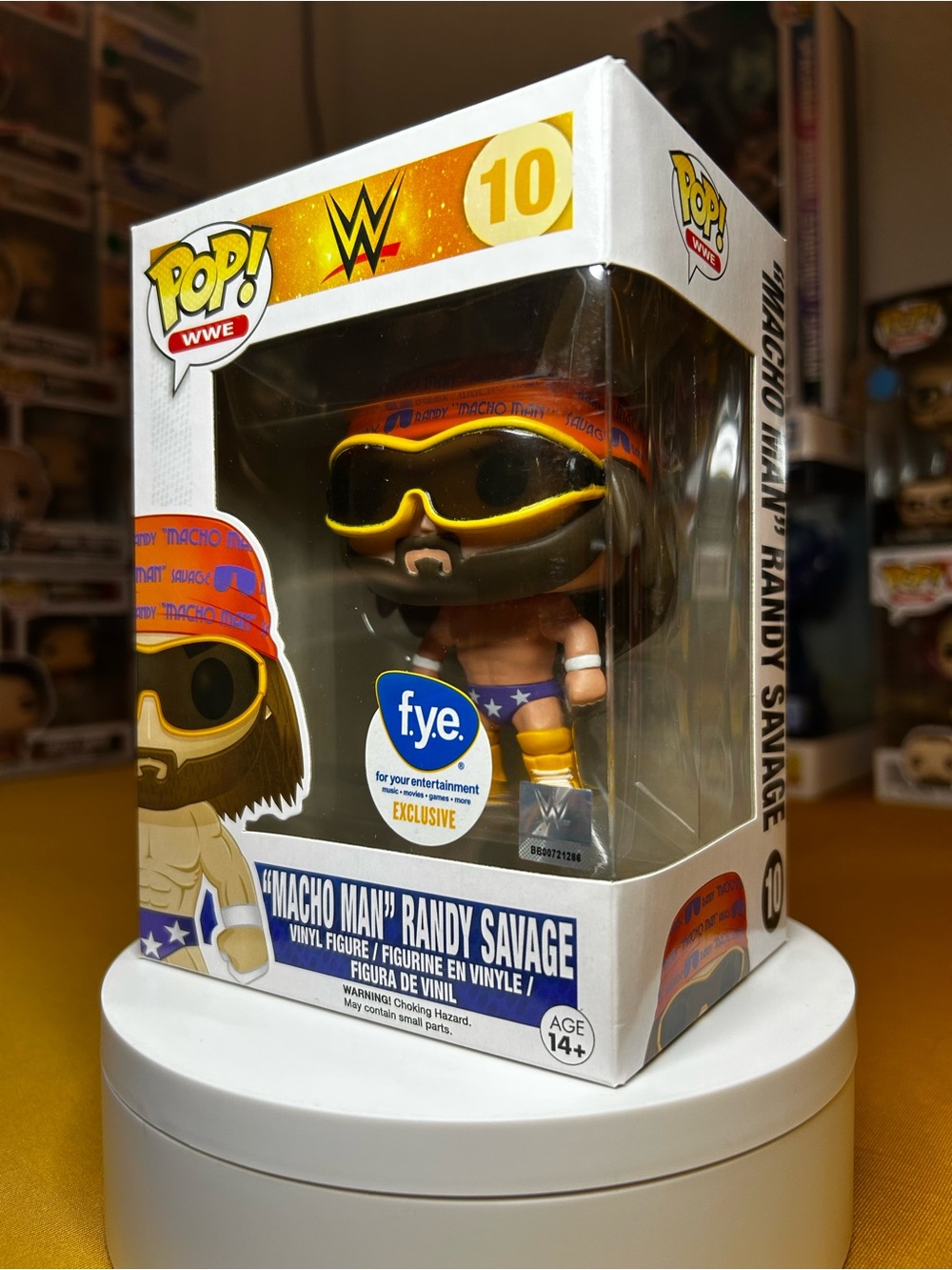 POP! Macho Man Randy Savage #10•FYE Exclusive•2015 GRAIL